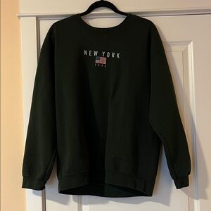 Daisy Street Green New York Sweater